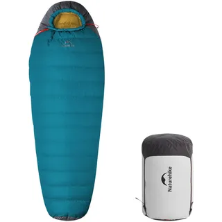 Naturehike Snowbird Entendaunen Mumienschlafsack,Outdoor Professional Camping Schlafsack,Unisex – Erwachsene Schlafsack