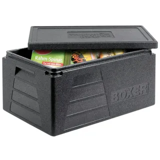 Thermo Future Box Thermo Future Box, Boxer GN 1/1, Isolierbox mit Deckel, 230 mm tief, 42 Liter, robust, nachhaltig aus EPP