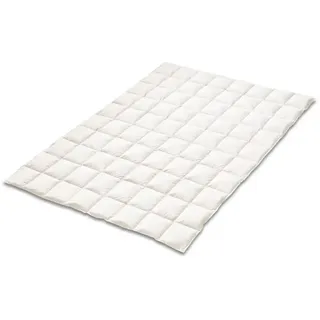 sanders-kauffmann gmbh Kauffmann Sleepwell Comfort Daunendecke 155x220 cm - weiß ¦ Maße B: 155 H: 5