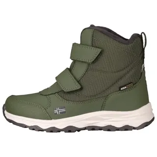 TROLLKIDS Kinder Hafjell Winter Schuhe (Größe 32, oliv)