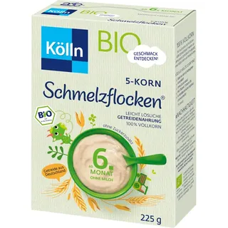 Getreidebrei 5-Korn Schmelzflocken ab dem 6. Monat