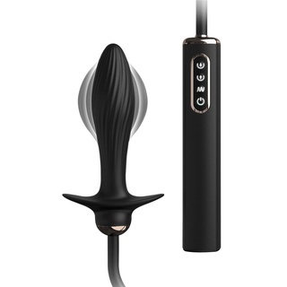 Analvibrator „Auto-Throb Inflatable Vibrating Plug“ zum Aufpumpen