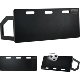 Vevor Unisex – Erwachsene Rebounder Fußball, schwarz, 100 x 40 cm,