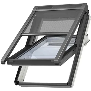 VELUX Markise Solar MSL FK06 5060S Uni Schwarz 66 cm x 118 cm