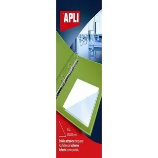 APLI 2590 Dreieckige Klebetaschen, 170 x 170 mm, 6 Stück
