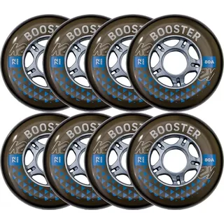 K2 Booster 72MM 80A 8-Wheel Pack W ILQ 5 – Black – 30F3005
