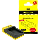 PATONA Slim Micro-USB Ladegerät f. Leica Panasonic DMW-BMB9