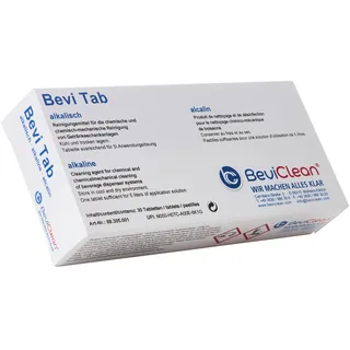 BeviClean GmbH Bevi Tab Alkalisch Reinigungstablette für Schankanlagen