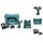 DHP484RF1J inkl. 1 x 3,0 Ah + Ladegerät + Bit & Bohrer-Set