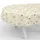 Wachstuchtischdecke Oval 180 x 140 cm Beige