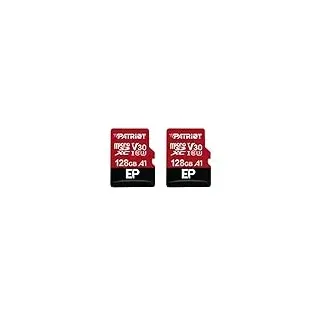 Patriot Memory 128GB A1 / V30 Speicherkarte für Android-Telefone und -Tablets, 4K-Videoaufnahme - 2er Pack