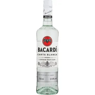 Bacardi Carta Blanca 37,5% vol 0,7 l