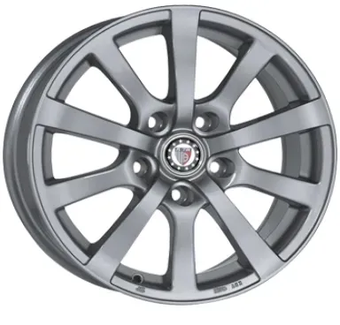 Platin P58 Grey 7x17 ET 48 5/108 Alufelge Grau