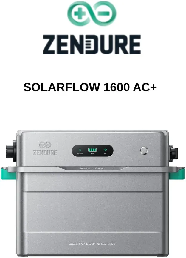Zendure SolarFlow 1600 AC+ - Ohne Erweiterungsakku