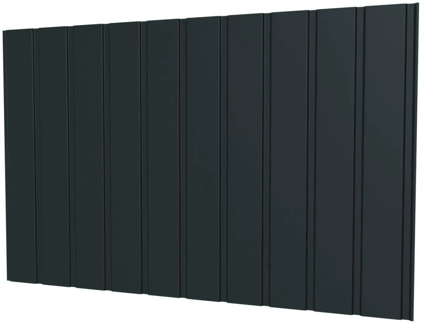 Trapezblech T7M | Wand | Stahl 0,75 mm | 25 μm Polyester | 7016 - Anthrazitgrau
