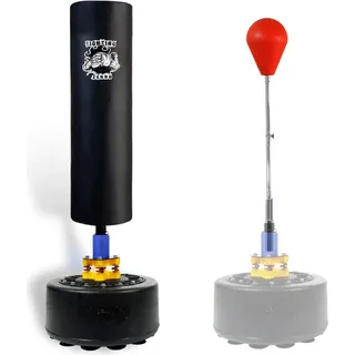 harbin-star ZERRO Boxsack Freistehender Standboxsack Solide Punchingball Set Höhenverstellbarer Boxing Trainer Heavy Duty