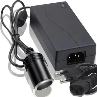 AC DC Netzteil Konverter Adapter 230V auf 12V Einbaunetzteil Schaltnetzteil Verlängerungskabel Zigarettenanzünder 100-240 V 80 W Retoo