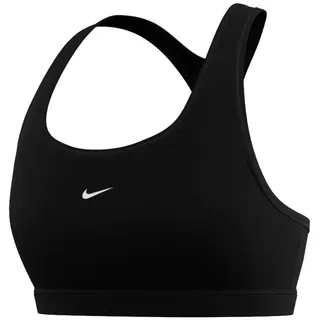 Nike Swoosh Light Support Non-Padded Sport-BH Damen 010 black/white S