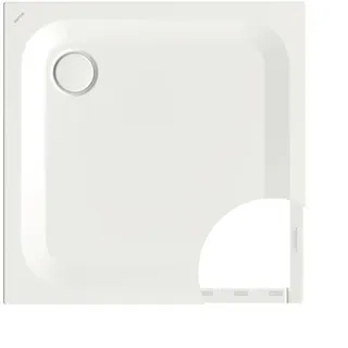Bette quadrat Duschwanne „BetteUltra“ 70 × 70 cm in Calypso