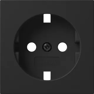 Gira 4920005 Abdeckung für Steckdose System 55 schwarz matt