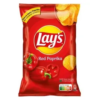 Mega-Paradies Lay's Red Paprika 9x150g