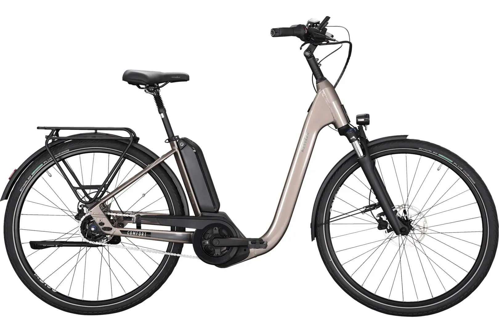 Kettler E-Comfort 8 RT 545 Wh Damen braun 2025 - 28" - 46 cm