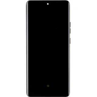 Motorola Edge 50 Pro LCD Display + Touch Unit + Front Cover Black Beauty (Service Pack) (Display, Motorola Edge 50 Pro), Mobilgerät Ersatzteile, Schwarz