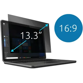 Kensington 628199, 15.6 ́ ́ Laptop-datenschutzfilter - Black