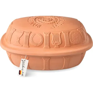 ROMERTOPF Römertopf Bräter für bis zu 8 Personen, 38,5 x 28,5 x 19,0