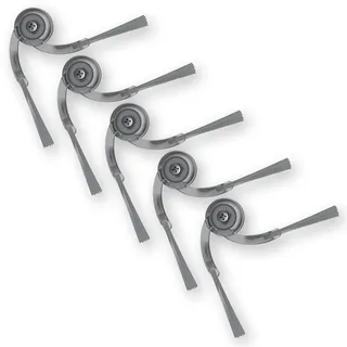 Rrochio Saugroboter Zubehör für roborock Saros 10R, 5 Stück Seitenbürste für roborock Qrevo Curv, Qrevo Edge, Q10 S5, QV 35A, QV 35S, Q10 X5, Q7 M5, Q7 L5, Saros Z70, Saros 10, Qrevo S5V Ersatzteile