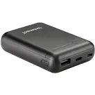 Intenso XS10000 Powerbank 10000 mAh LiPo Schwarz Statusanzeige