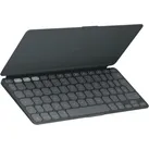 LOGITECH Keys-To-Go 2 für iPad, iPhone, Mac und Apple TV kabellose Tastatur Grafit