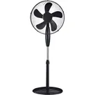 Standventilator Kühler Lüfter Wohnzimmer Höhnverstellbar 3-Stufen, oszillierend, Metall, 3-Geschwindigkeitsstufen, H 125 cm