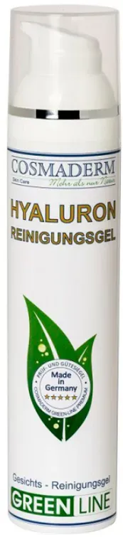 Cosmaderm Greenline Hyaluron Gesichtsreinigungsgel 100 ml