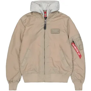Bomberjacke Vintage sand), - L