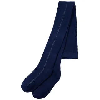 vidaXL Kinderstrumpfhose Strumpfhose Kinder Thermo Strickstrumpfhose Marineblau 128 - 128