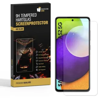 2x 9H Hartglas für Samsung Galaxy A52 Panzerfolie Displayschutz Displayglas KLAR Panzerglas Schutzglas Schutzfolie Glasfolie Folie