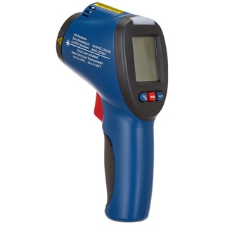 TFA Dostmann SCHIMMEL DETEKTOR Infrarot-Thermometer mit Taupunktermittlungund Doppellaser, Blau, L110 x B72 x H240 mm