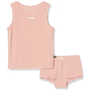 MINYMO Mädchen angenehme Unterwäsche-Set, Rosa (Misty Rose 524), (Herstellergröße:116) - 116
