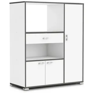 habeig Küchenschrank 955 Schrank Küchenregal Küchenmöbel Mikrowelle Singleküche Küche