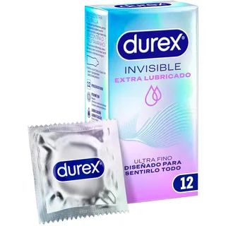 DUREX Profilacticos Durex Invisible Sensit 12U