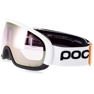 POC Fovea Mid Clarity Comp - Optimale Skibrille für den Wettkampf, Hydrogen White/Clarity Comp Low Light