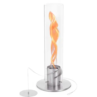 höfats SPIN 1500 Tischfeuer silber