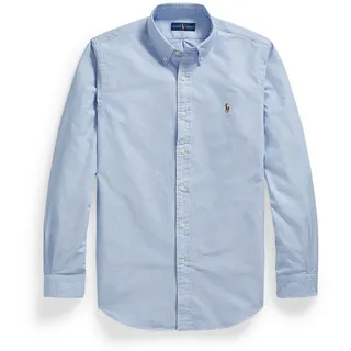 Ralph Lauren Custom Fit Oxford Hemd Blau S