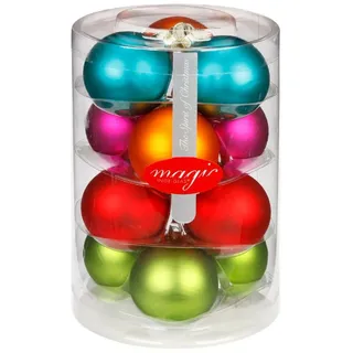 INGE-GLAS® Weihnachtsbaumkugel Inge-Glas Weihnachtskugeln MilleFiori, Ø 6 cm, 1