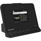 Telestar Top 400 (DAB+, Internetradio, Bluetooth, WLAN), Radio, Schwarz