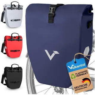 Valkental ValkBasic Gepäckträgertasche blau
