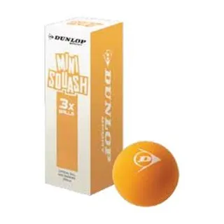 Squashball - Dunlop PLAY MINI ORANGE 3 Stk.