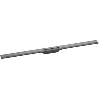 1200 mm brushed black chrome