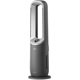 Philips Air Performer 3-in-1: Luftreiniger, Heiz- und Kühlgebläse - Reinigt 70 m2, Entfernt 99,97% der Allergene und Schadstoffe. HEPA-Filter, Intelligente Sensoren, Alexa, App. (AMF870/15)
